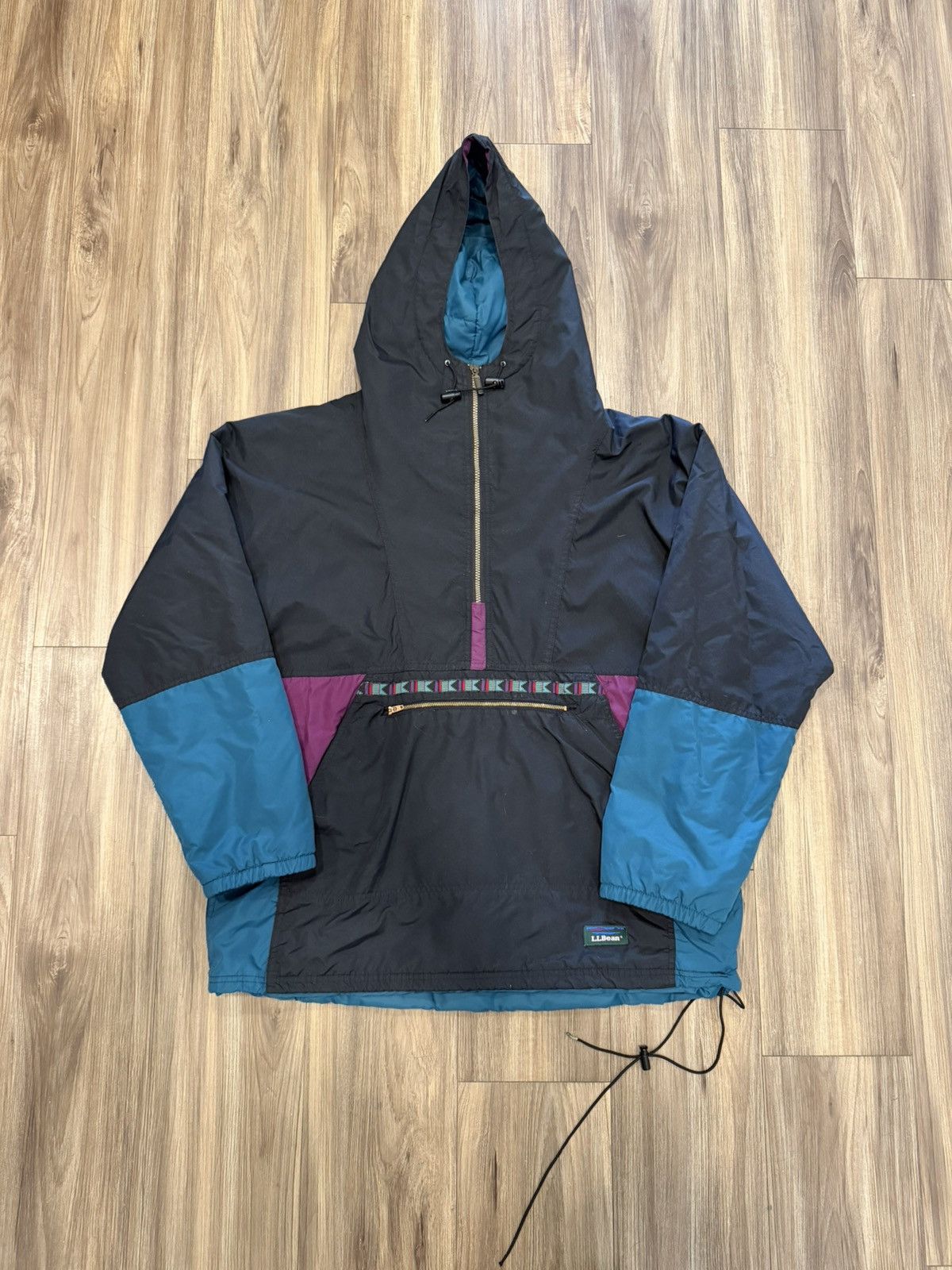 L.L. Bean Vintage LL Bean Aztec Anorak 3M Thinsulate Jacket Size US L / EU 52-54 / 3 - 1 Thumbnail