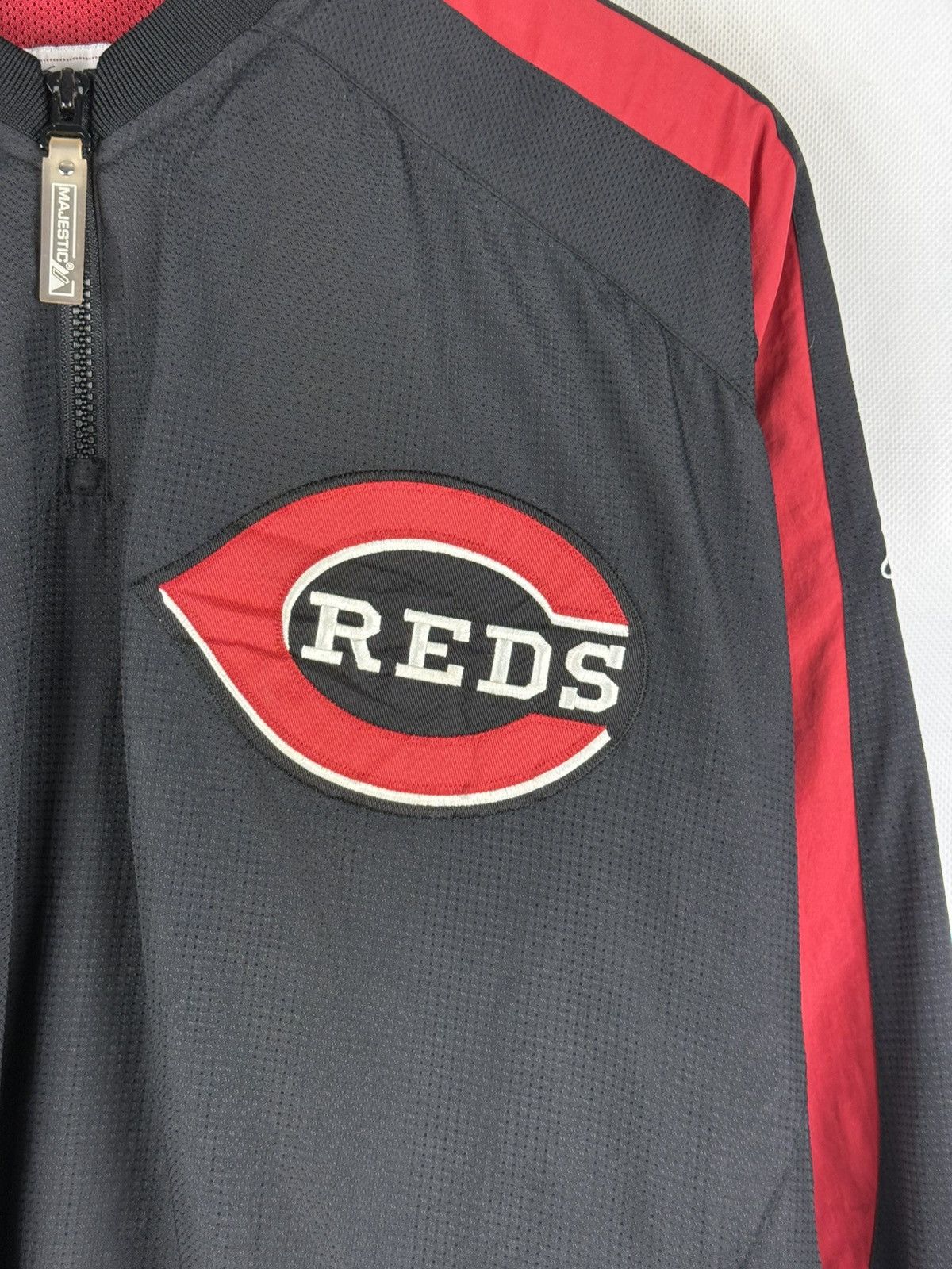 Majestic Majestic Cincinnati Reds Vintage Men’s Anorak Jacket Size M Size US M / EU 48-50 / 2 - 9 Thumbnail