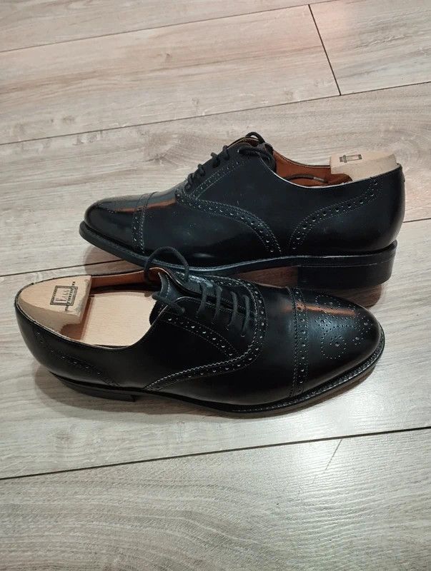 Barker Barker Alfred Brogue Oxford size 6,5 około 40,5 new Size US 7.5 / EU 40-41 - 6 Thumbnail