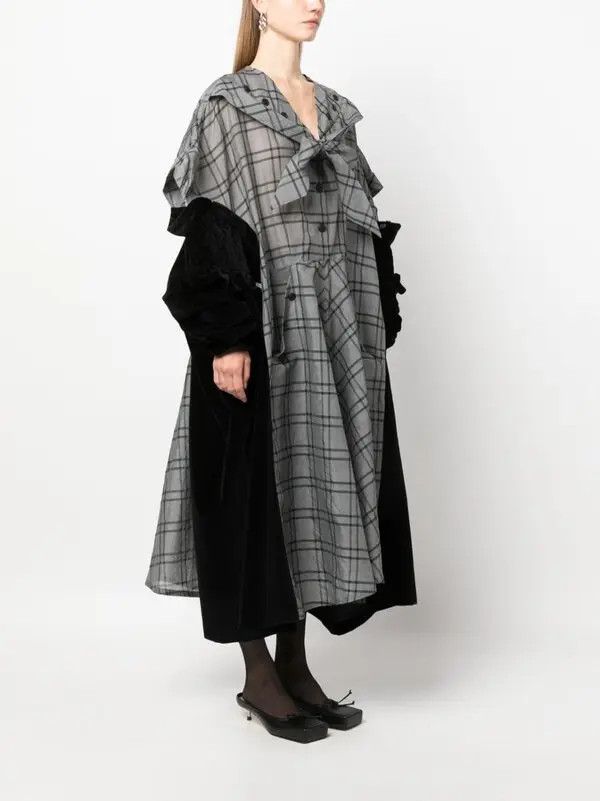 Maison Margiela o1y0625 Midi Dress in Gray/Black Size XS / US 0-2 / IT 36-38 - 3 Thumbnail