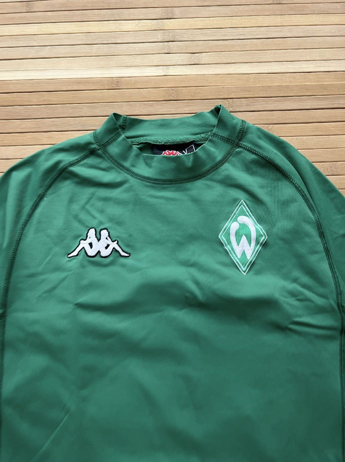 Kappa Matchworn Werder Bremen Bode 2001/02 Home Jersey Size US S / EU 44-46 / 1 - 3 Thumbnail