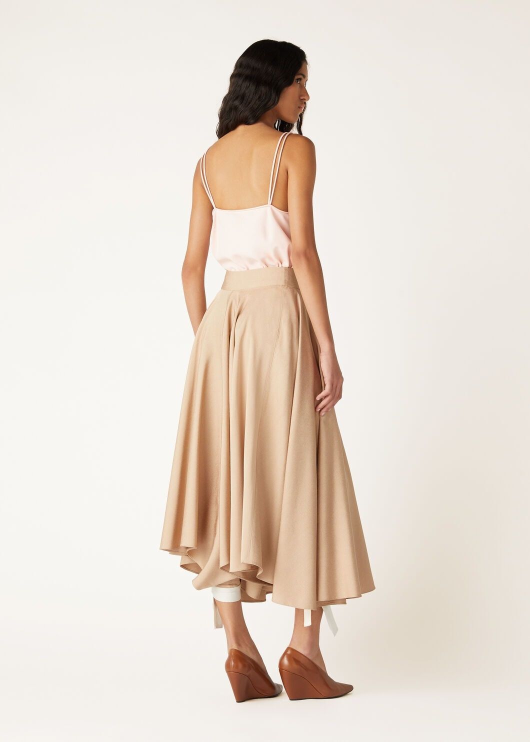 Loro Piana o1srvl11e0825 FAO6938 Lacey Top in Light Pink Size M / US 6-8 / IT 42-44 - 5 Thumbnail