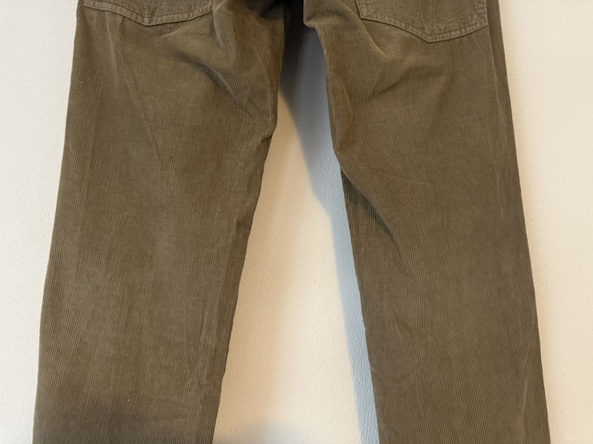 Dolce & Gabbana Distressed Corduroy Pants with Dual Waistband Detail Size US 34 / EU 50 - 10 Thumbnail