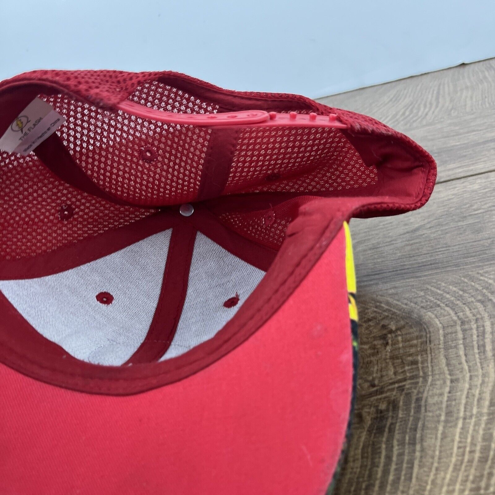 Other The Flash Hat Flash Hat Red Hat Adjustable Adult Size Hat Re Size ONE SIZE - 12 Thumbnail