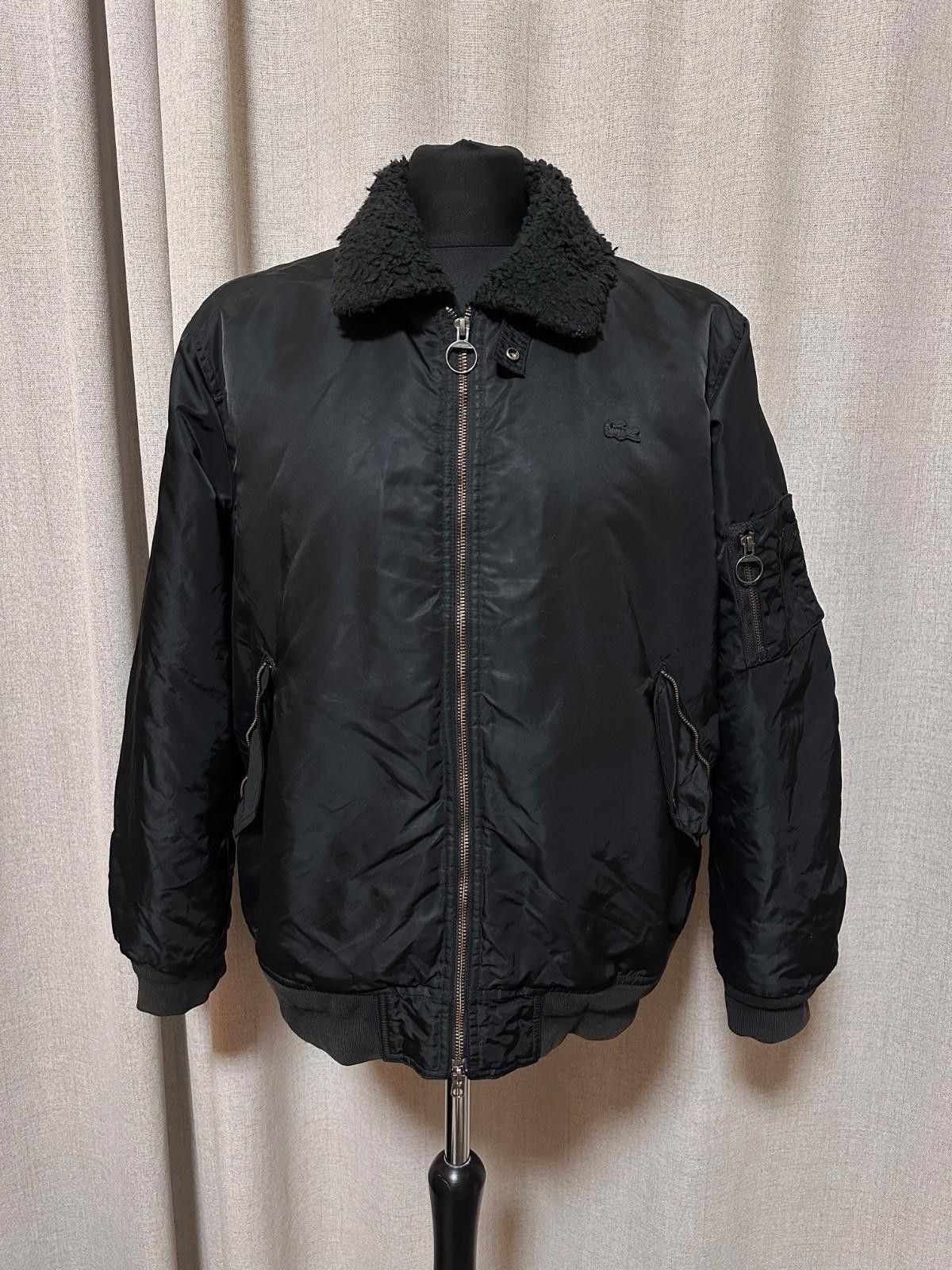 Lacoste LACOSTE SHERPA COLLAR PADDED BOMBER JACKET SZ L/XL Size US L / EU 52-54 / 3 - 1 Thumbnail