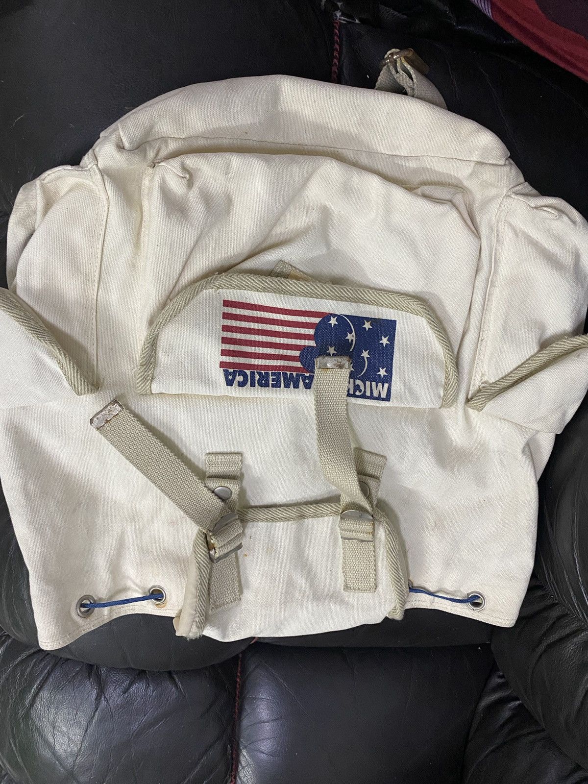 Mickey Mouse × Vintage Vintage Mickey Mouse America 90’s Disney Backpack Size ONE SIZE - 19 Thumbnail
