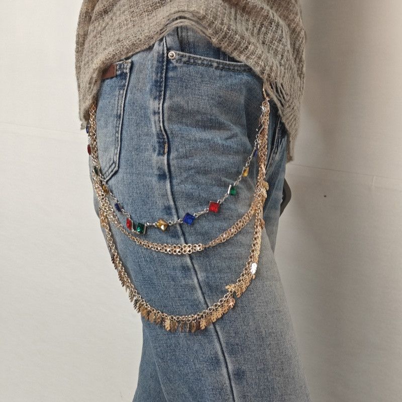 Jewelry Neo-Gothic Tassel Pants Chain Punk Style Size ONE SIZE - 1 Thumbnail