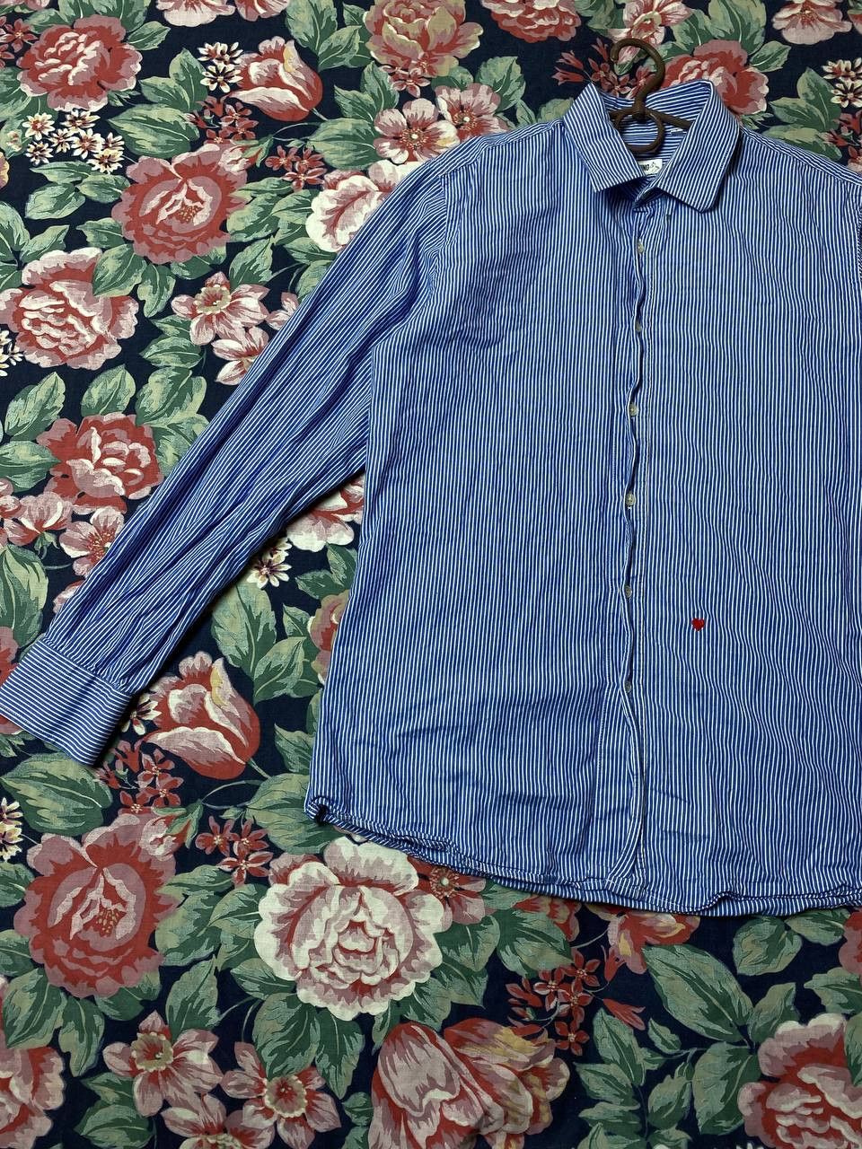 Moschino Moschino Striped Shirt Button Up Size M / US 6-8 / IT 42-44 - 17 Thumbnail