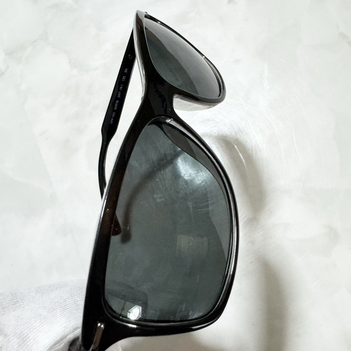 Prada Authentic Prada Side Logo Sunglasses, Black/Silver Size ONE SIZE - 11 Thumbnail