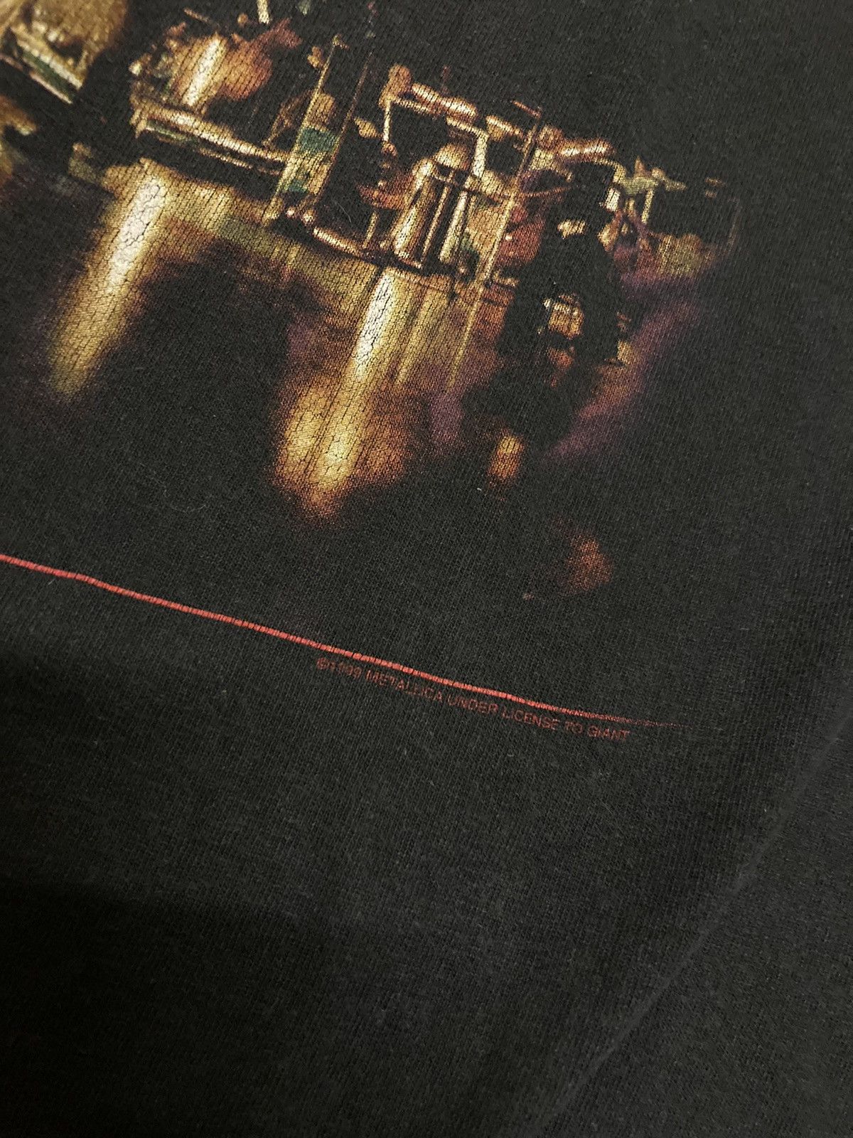 Band Tees × Metallica × Vintage Vintage 1999 Metallica S&M Tour Tee Shirt Size US XL / EU 56 / 4 - 3 Thumbnail