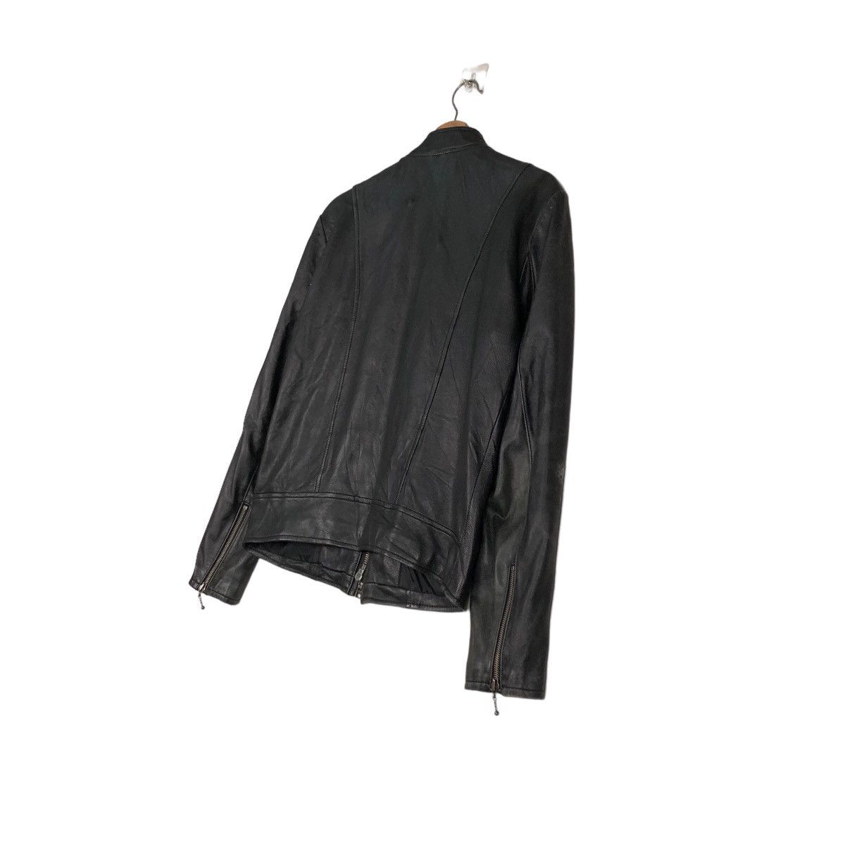 Japanese Brand 🔥Vintage Soft Leather Biker Jacket Analogue Japan Made Size US M / EU 48-50 / 2 - 10 Thumbnail