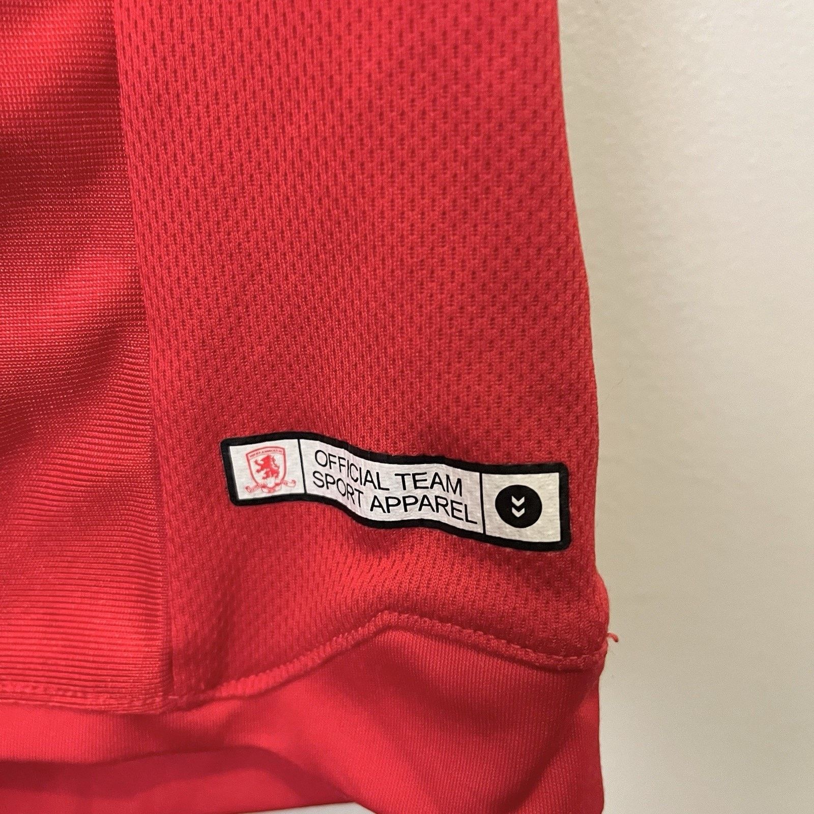 Hummel 2019 Hummel Middlesbrough Home Soccer Jersey 32Red Sz M Size US M / EU 48-50 / 2 - 5 Thumbnail