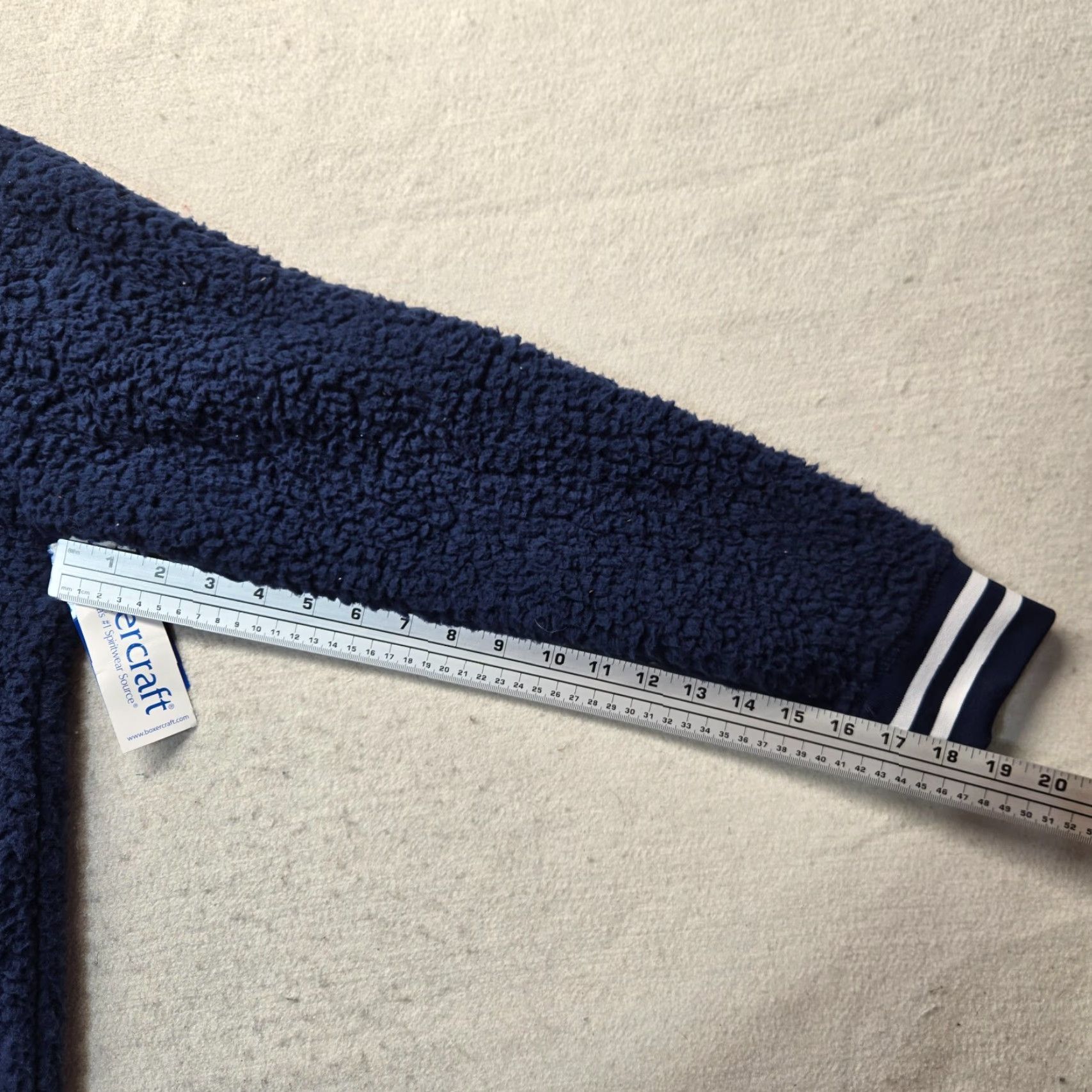 Vintage Boxercraft Sweater Shirt Women S Blue Cozy Warm Sherpa Fleece Pullover Casual Winter Fall 90s? Size S / US 4 / IT 40 - 7 Thumbnail