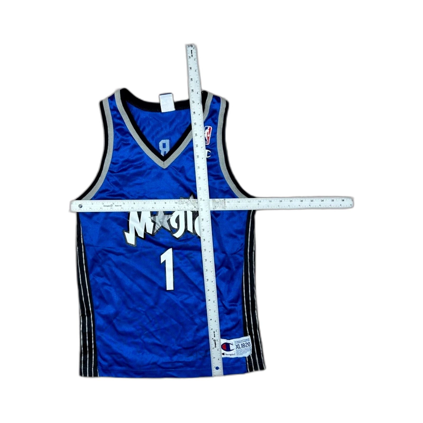 Champion Tracy McGrady Champion Blue Orlando Magic Basketball Jersey Size US XL / EU 56 / 4 - 3 Thumbnail