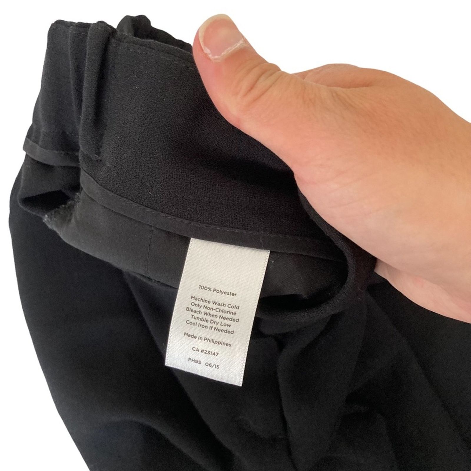 Talbots Talbots Black Straight Leg Dress Pants Sz 2P Size 26" / US 2 / IT 38 - 5 Thumbnail