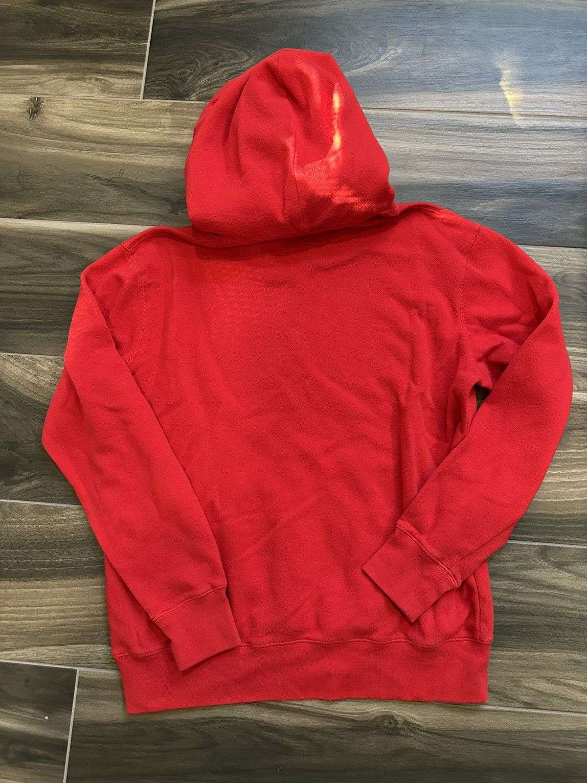Stussy × Vintage Vintage Red Stussy Hoodie y2k Size US L / EU 52-54 / 3 - 2 Thumbnail