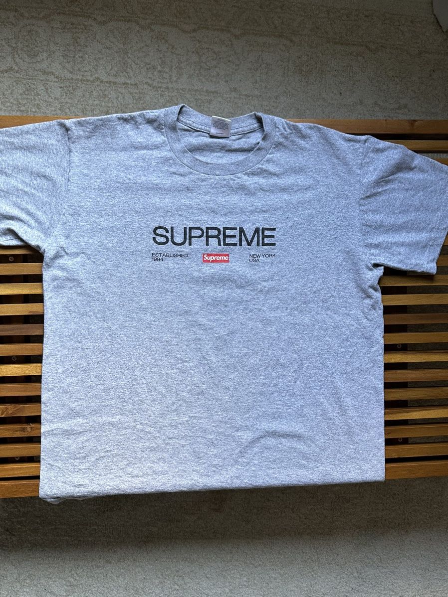 Supreme Est 1994 Tee | Grailed