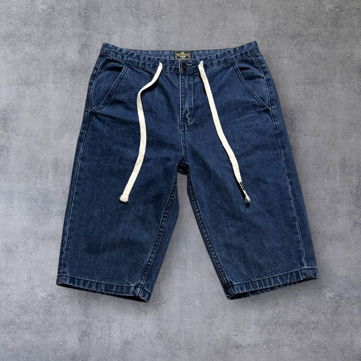 Wtaps Wtaps Japanese Designer Long Denim Shorts Size US 32 / EU 48 - 1 Thumbnail