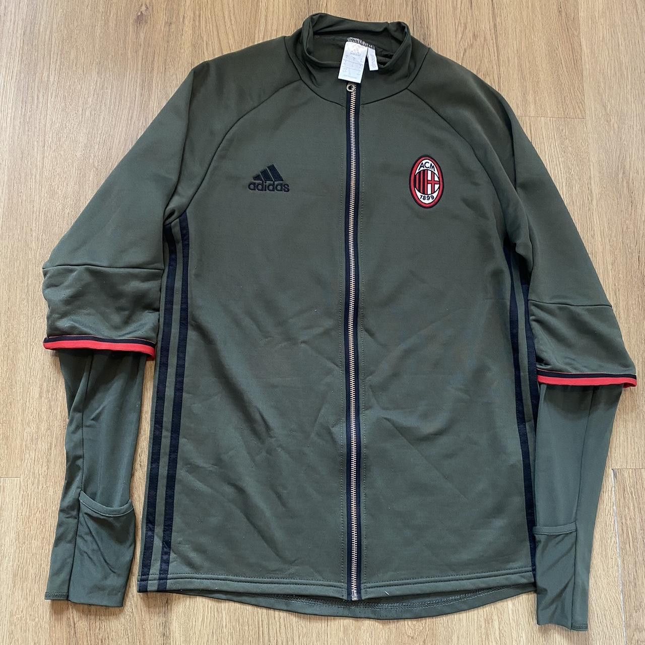 Adidas 2013-14 Ac Milan Adidas Sweatshirt Sportswear Serie A Size US L / EU 52-54 / 3 - 1 Thumbnail
