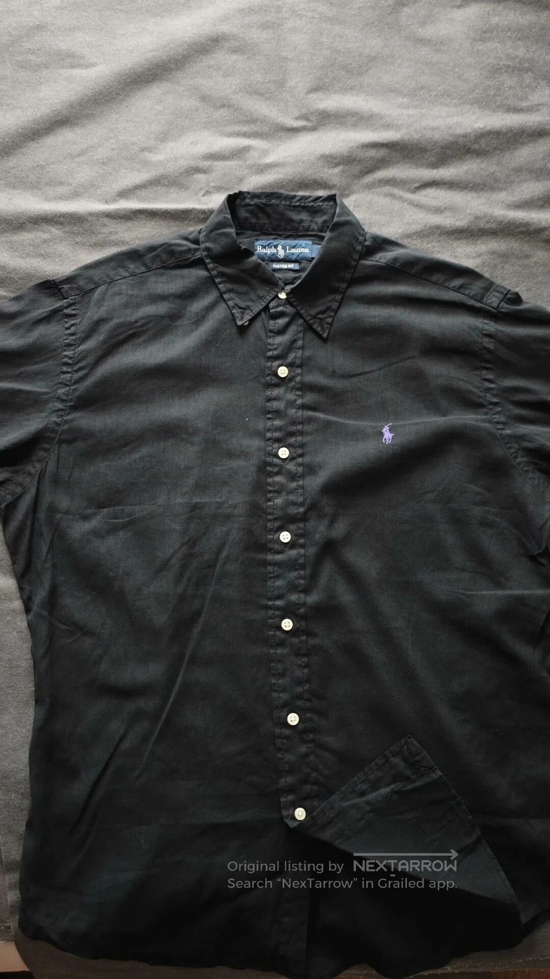 Polo Ralph Lauren Vintage Ralph Lauren Cotton Linen Shirt. Size US M / EU 48-50 / 2 - 1 Thumbnail