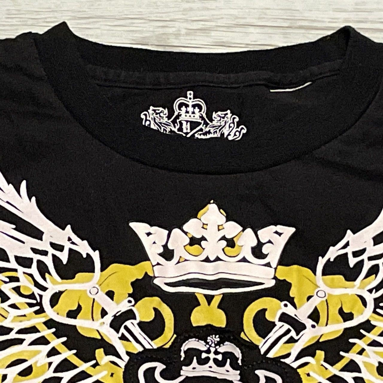 Affliction × Ed Hardy × Tapout Rare Wings Cross Longsleeve Y2K Affliction Style Size US M / EU 48-50 / 2 - 6 Thumbnail