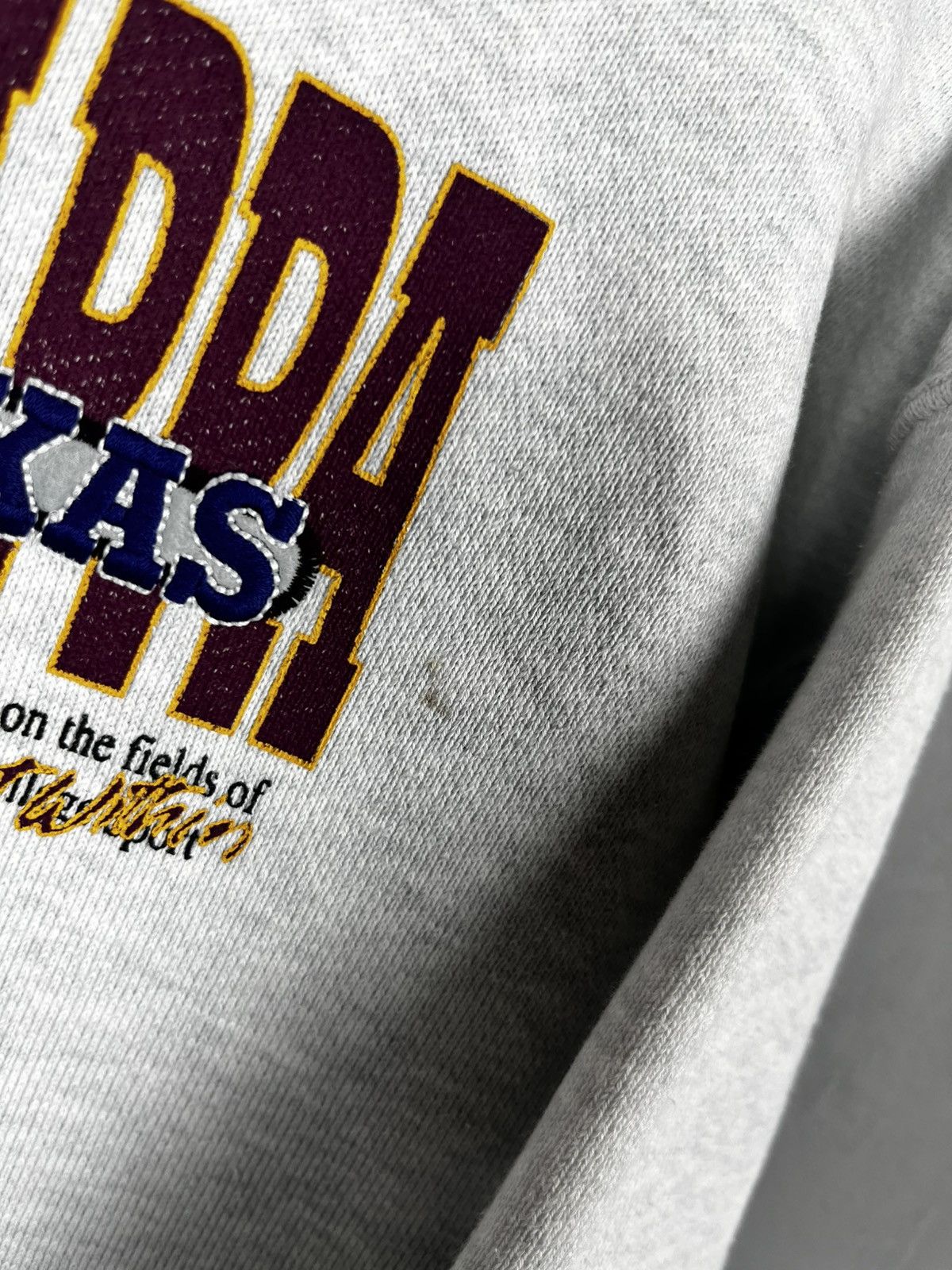 Kappa Kappa Texas vintage 90s sweatshirt Size US L / EU 52-54 / 3 - 4 Thumbnail