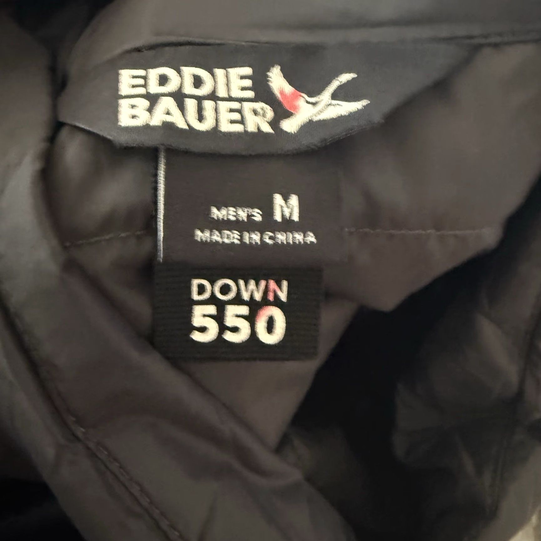 Eddie Bauer Eddie Bauer Mens Puffer Vest Gray Size Medium 550 Down Full Zip Nylon Stand-Up Collar Pockets Quilted Logo Vest Mens Size US M / EU 48-50 / 2 - 2 Thumbnail