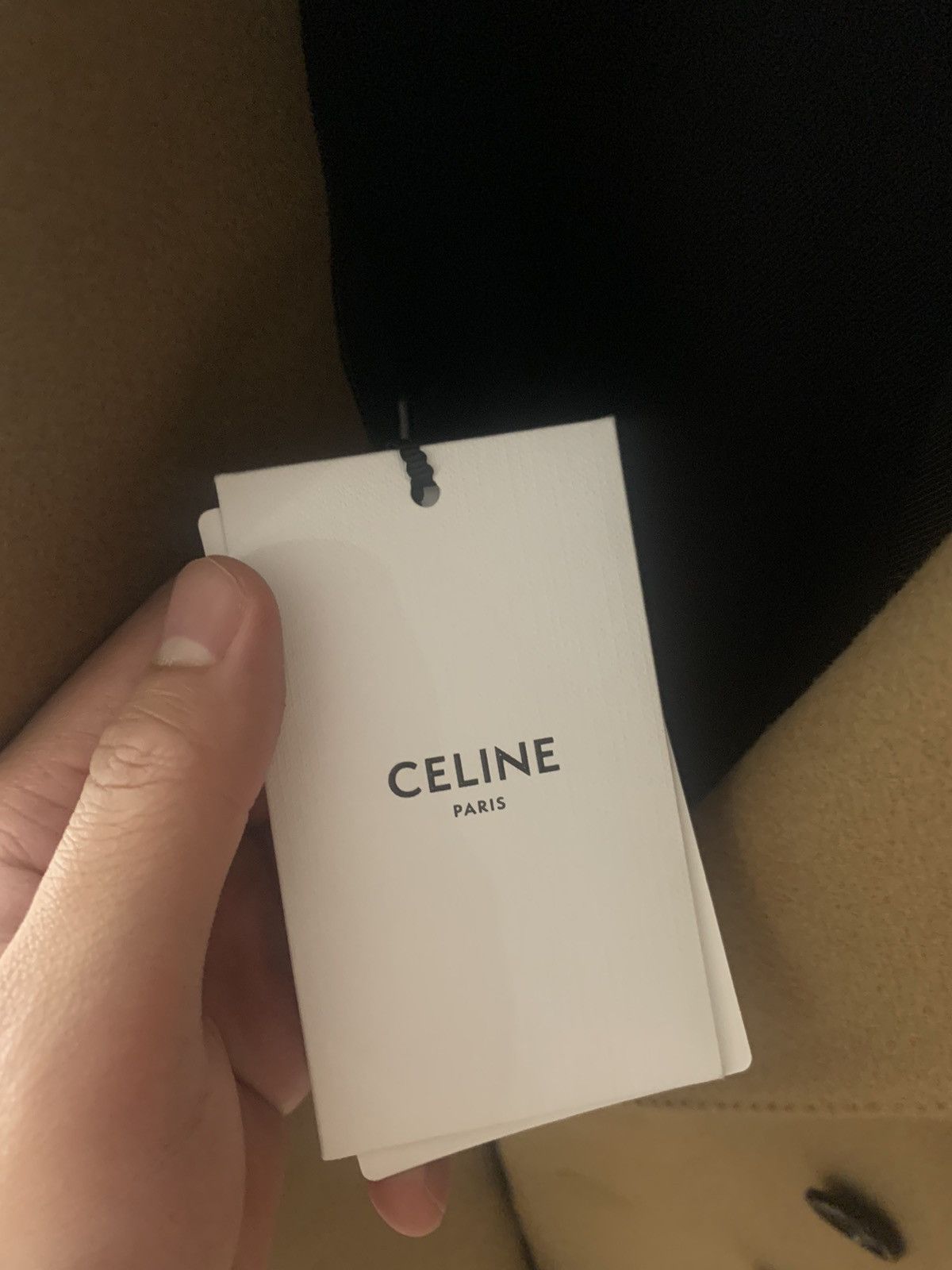 Celine Celine 2020FW Camel Wool and Cashmere coat Size US M / EU 48-50 / 2 - 8 Thumbnail