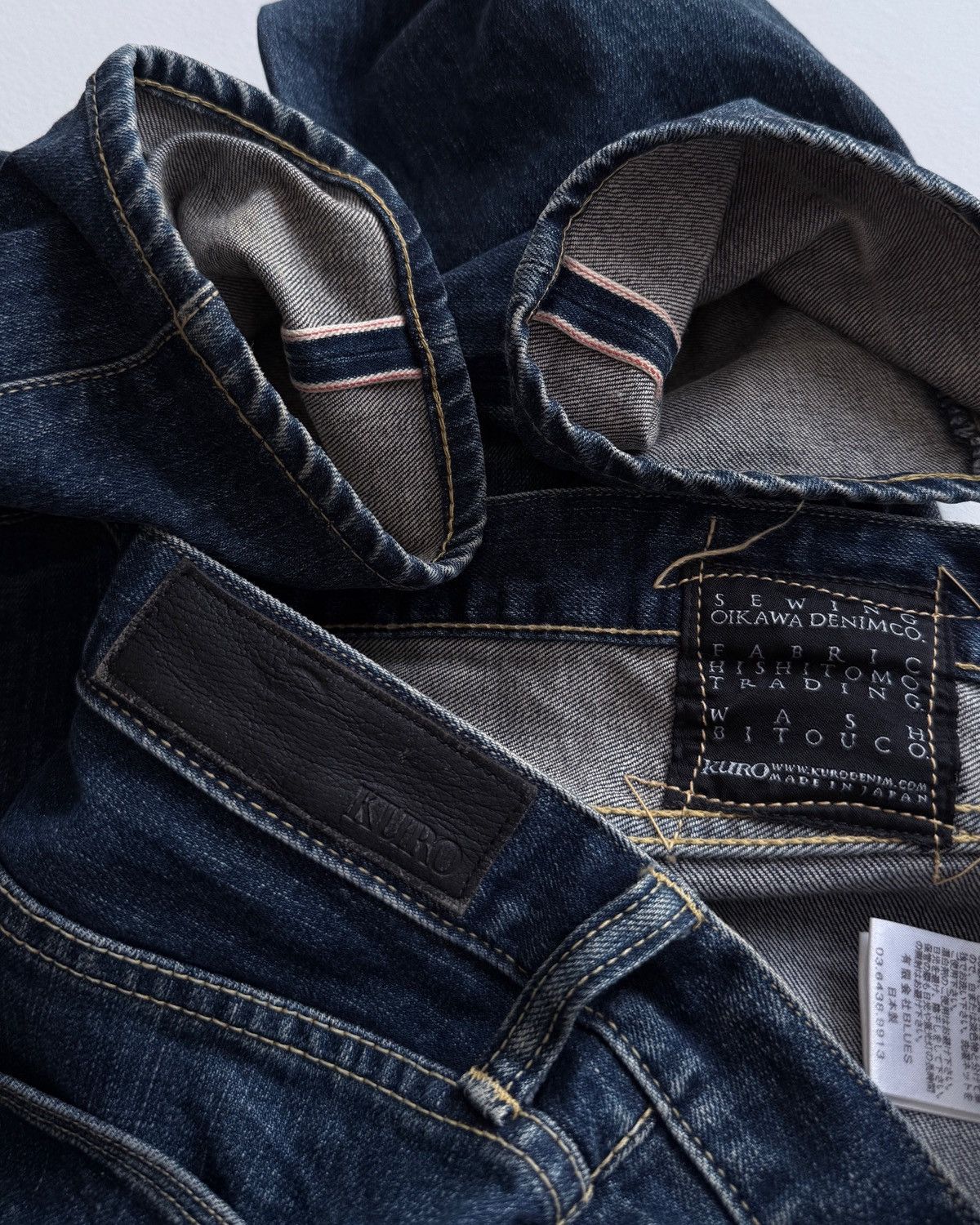 KURO KURO RED SELVEDGE DENIM Size US 32 / EU 48 - 5 Thumbnail