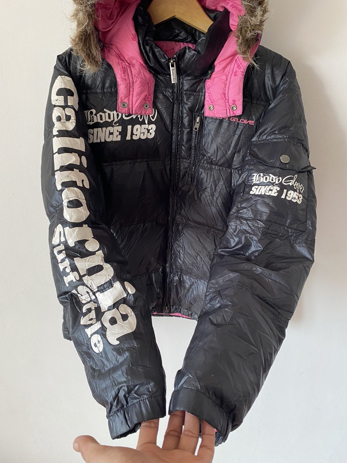 Body Glove × Japanese Brand BG Goose Down Puffer Jacket multicolour outerwear sweater Size US L / EU 52-54 / 3 - 12 Thumbnail