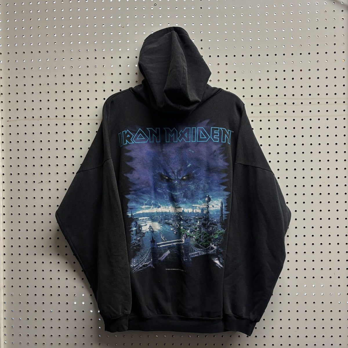 Iron Maiden Iron Maiden "Brave New World" Tour Hoodie 2000 Official Size US XL / EU 56 / 4 - 5 Thumbnail