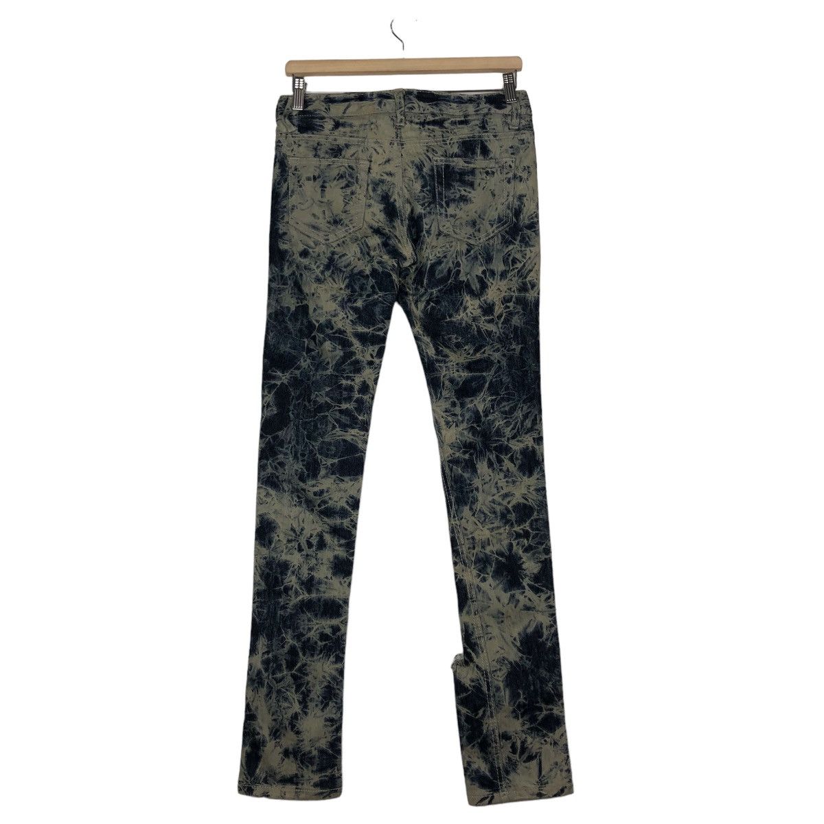Hysteric Glamour 🔥Acid Wash Design Skinny Distressed Denim Jeans Works Japan Size US 30 / EU 46 - 8 Thumbnail