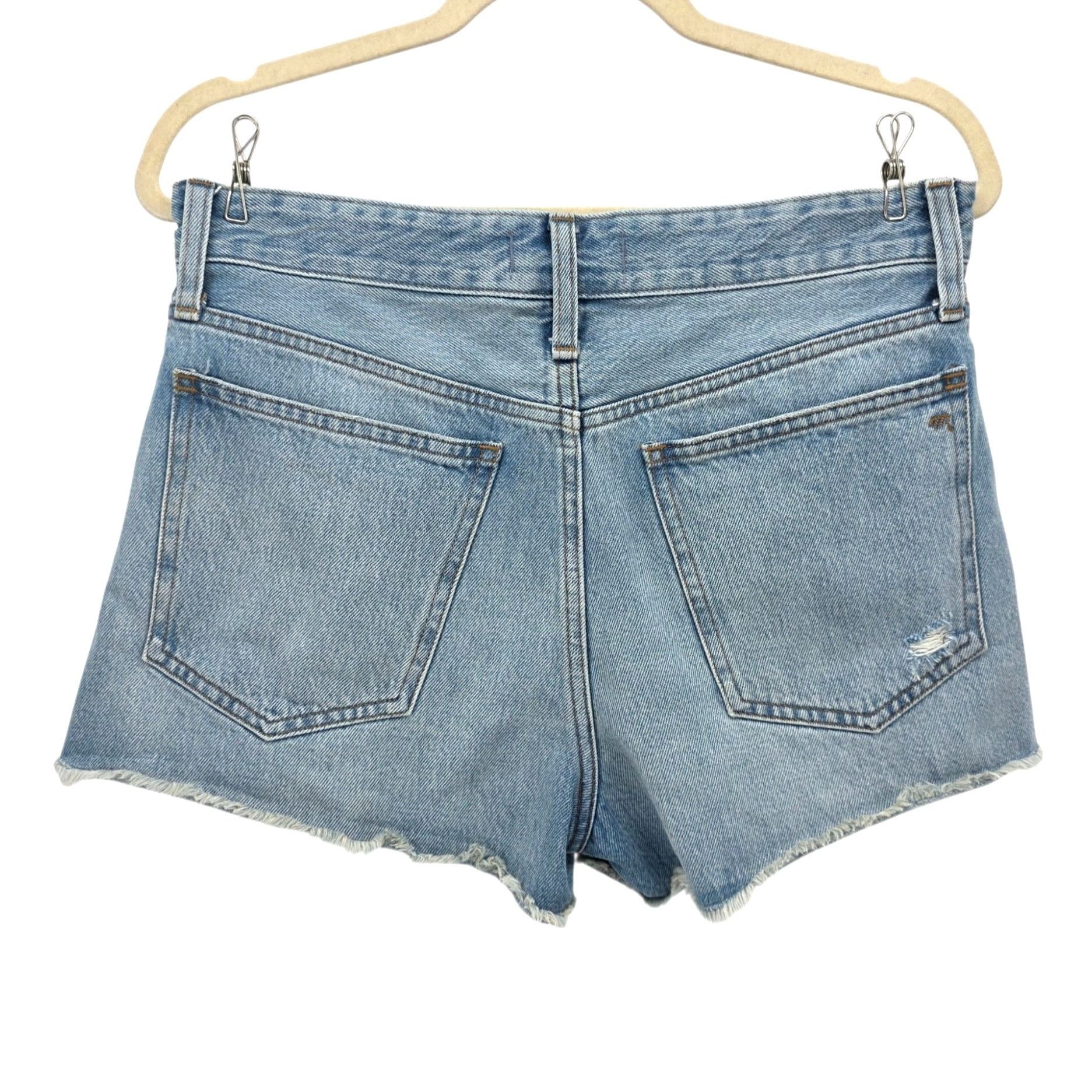 Madewell Madewell Womens 26 Shorts Relaxed Denim Shorts High Rise Size 26" / US 2 / IT 38 - 3 Thumbnail