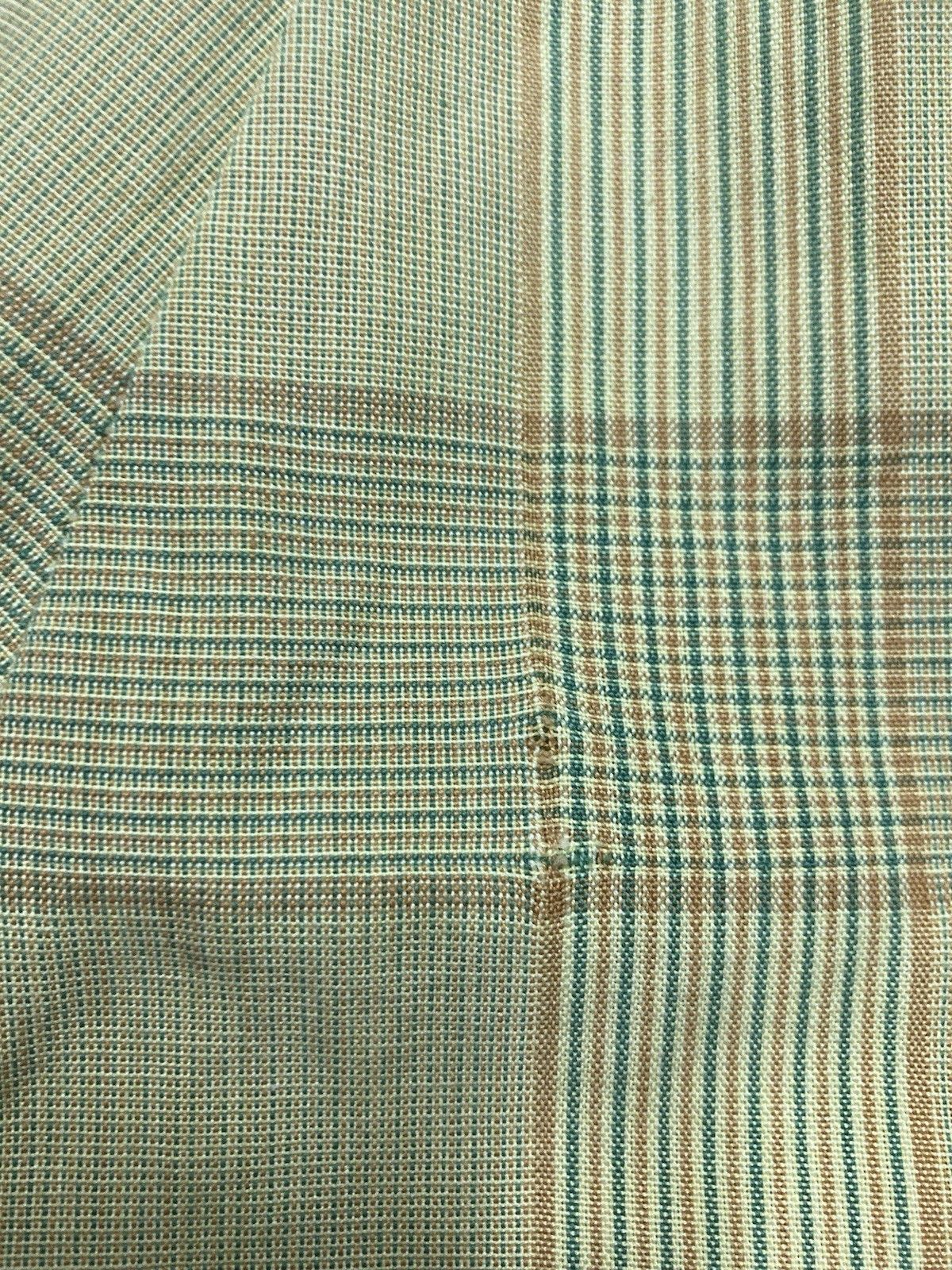 Vintage 70s lightweight men’s shorts plaid poly cotton 30 (READ) Size US 30 / EU 46 - 8 Thumbnail