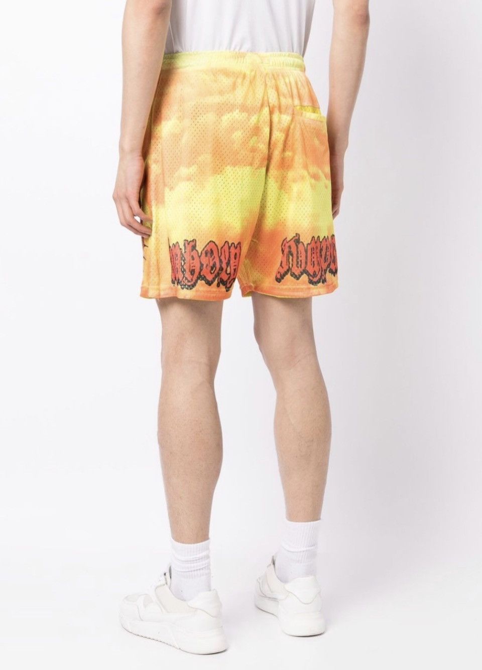 Market $129 Chinatown Market Unholy Jumper Flames 6.5 Inseam Shorts Size US 32 / EU 48 - 3 Thumbnail