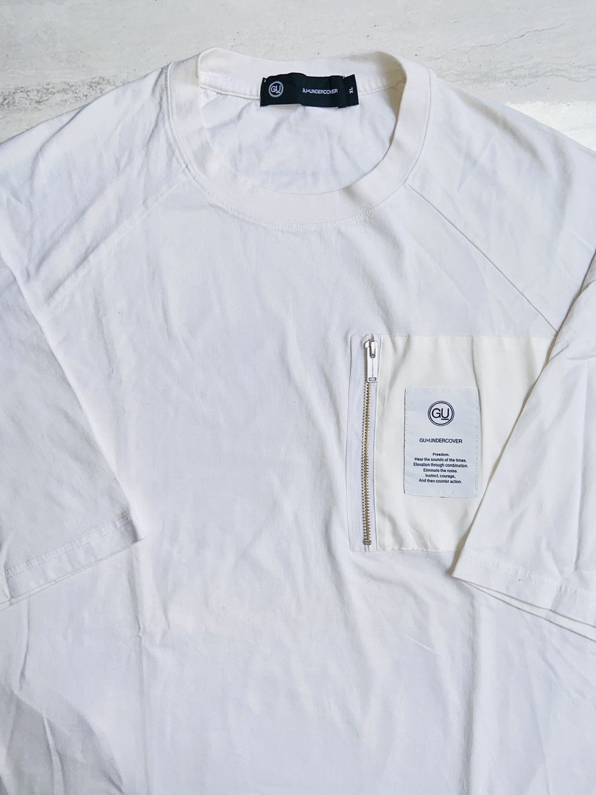 GU × Undercover GU x UNDERCOVER White T-Shirt Size US XL / EU 56 / 4 - 9 Thumbnail