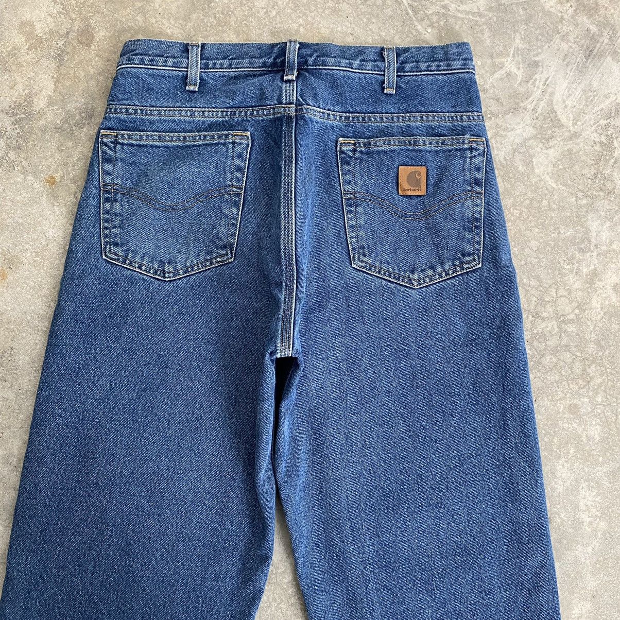 Carhartt Vintage Carhartt Blanket Lined Relaxed Fit Denim Jeans Size US 32 / EU 48 - 14 Thumbnail