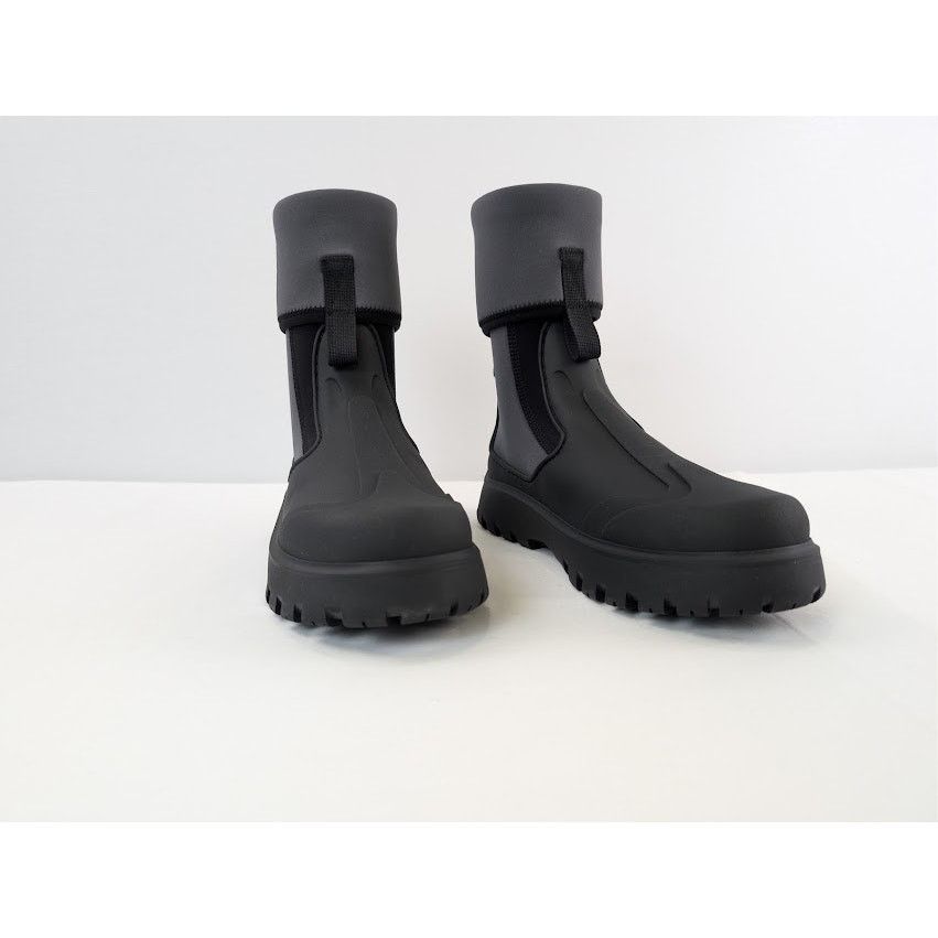 Dior o1rshd1 Leather Neoprene Garden Boots in Black / Grey Size US 9 / EU 42 - 6 Thumbnail