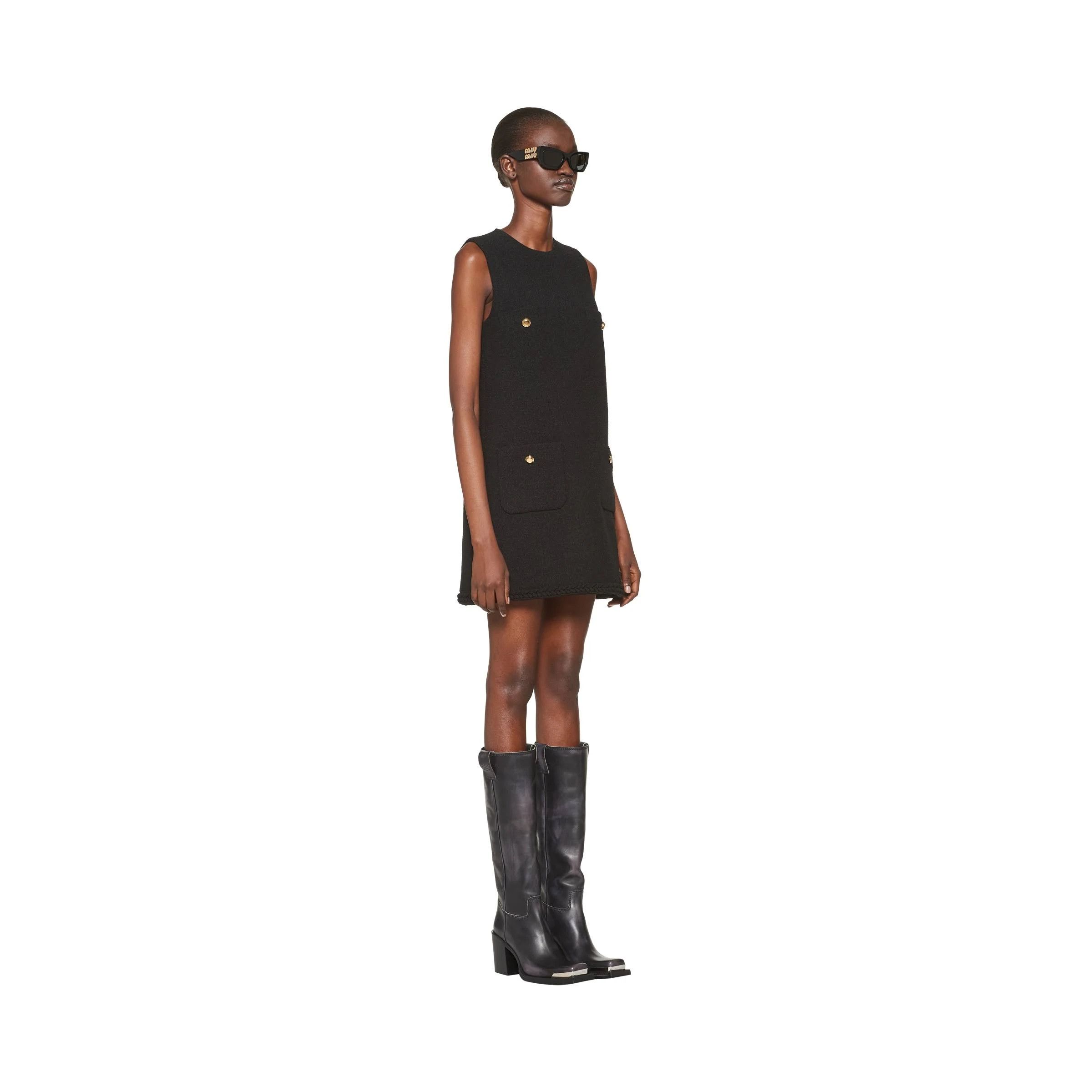 Givenchy o1loc1c0824 Dress in Black Size S / US 4 / IT 40 - 3 Thumbnail
