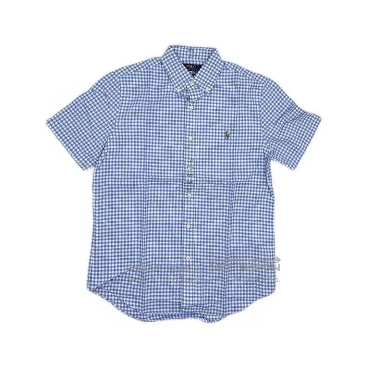 Polo Ralph Lauren Polo Ralph Lauren Blue Check Short Sleeve Shirt. Size US L / EU 52-54 / 3 - 1 Thumbnail