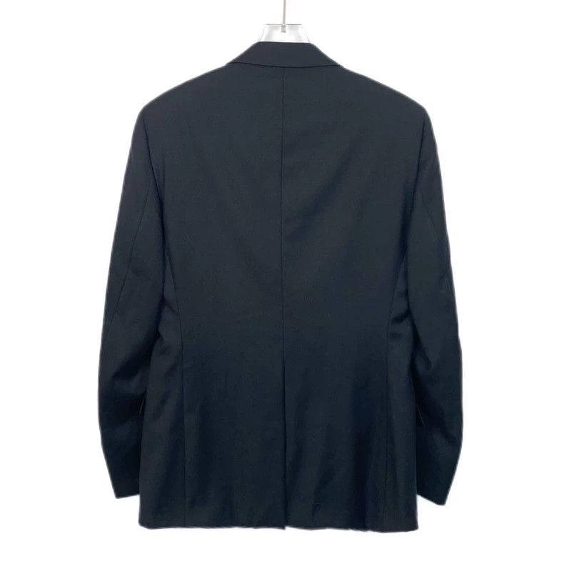 Dior Dior Black wool lapel single-breasted suit jacket 2501-Next Size 48R - 2 Thumbnail