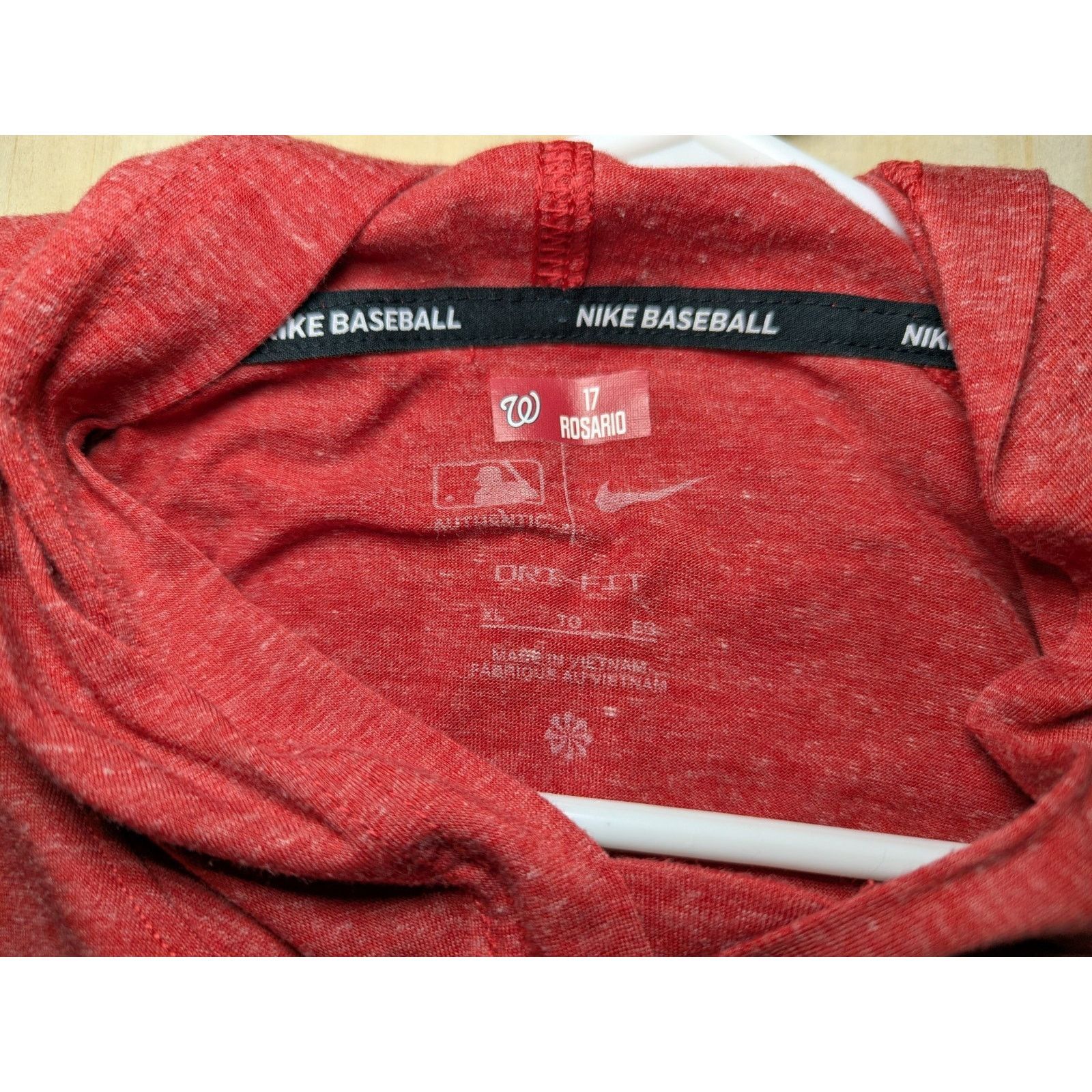 Nike Nike Men's XL Washington Nationals Hoodie TEAM ISSUE Size US XL / EU 56 / 4 - 4 Thumbnail
