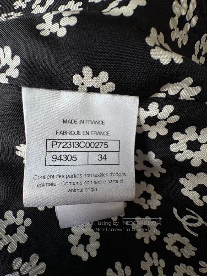 Chanel Chanel Black long windbreaker jacket Size XXS / US 00 / IT 34 - 9 Thumbnail