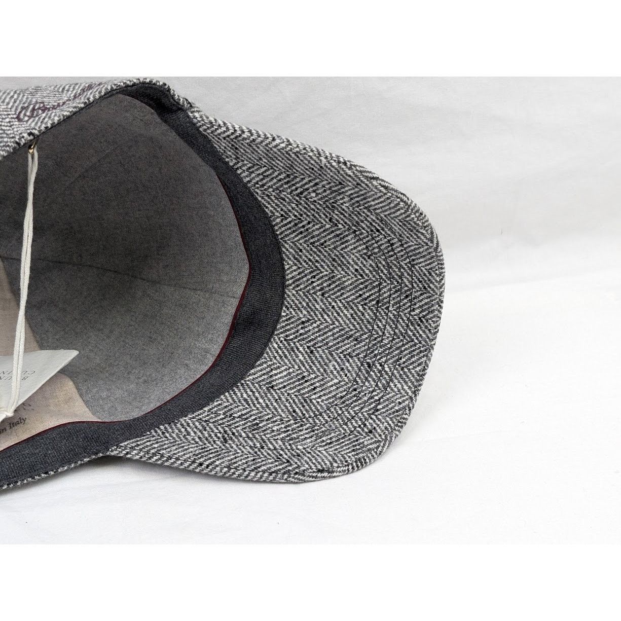 Brunello Cucinelli o1rshd1 Q:3 / Size: M / Baseball Cap/Hat in Gray Size ONE SIZE - 13 Thumbnail