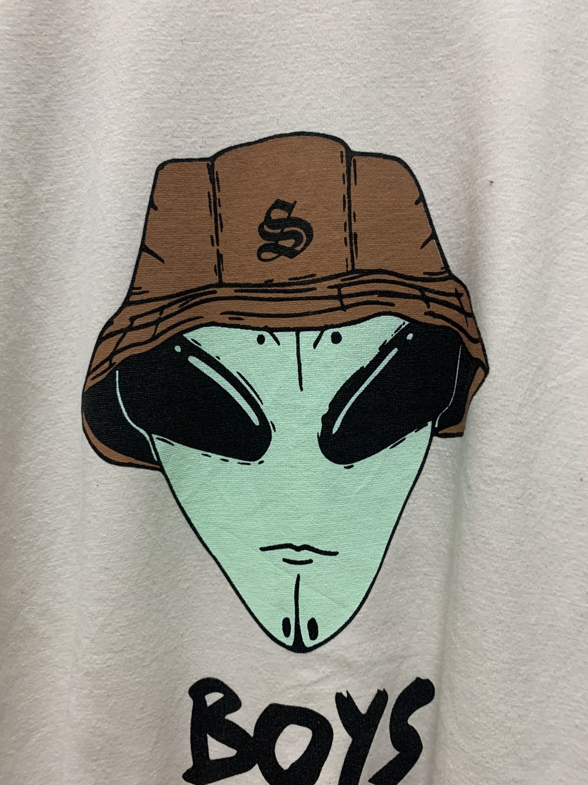Japanese Brand Burning Alien Boys Don't Cry T-Shirt Size US XXL / EU 58 / 5 - 6 Thumbnail