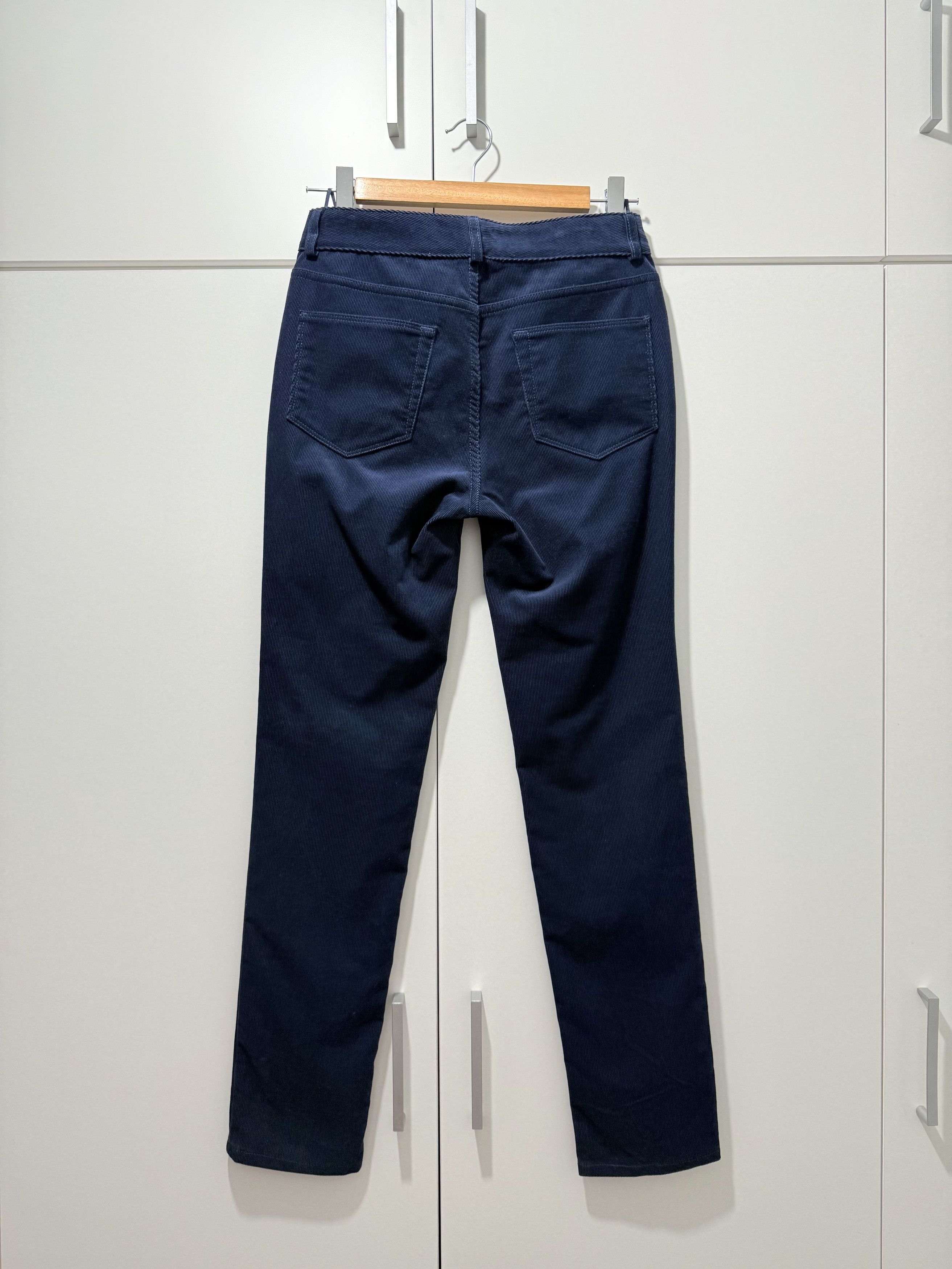 Loro Piana Loro Piana MATHIAS Corduroy Skinny Pants Blue (it38) Size 26" / US 2 / IT 38 - 6 Thumbnail