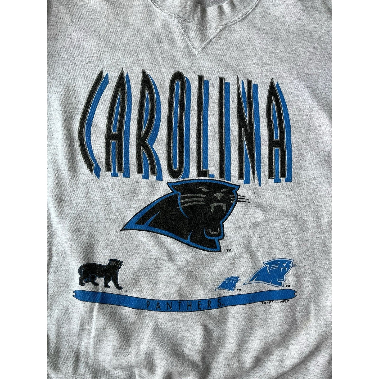 Salem Sportswear VTG 1993 NFL Carolina Panthers Salem Sportswear Crewneck XL Size US XL / EU 56 / 4 - 2 Thumbnail