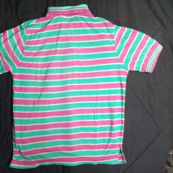 Vintage Vintage Chelsea Place Striped Polo Shirt Size L / US 10 / IT 46 - 6 Thumbnail