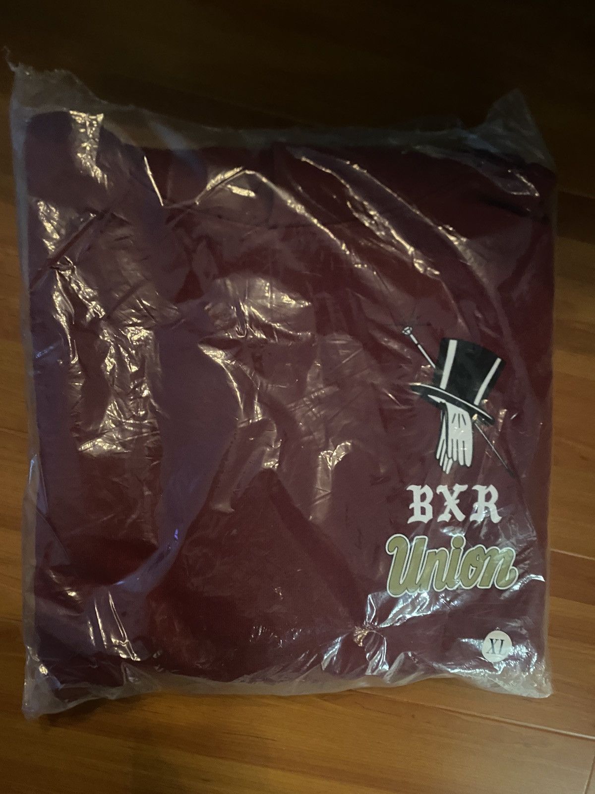 Born X Raised BXR + UNION GENTS OF DESIRE SEAL HOODIE (BURGUNDY) Size US XL / EU 56 / 4 - 2 Thumbnail