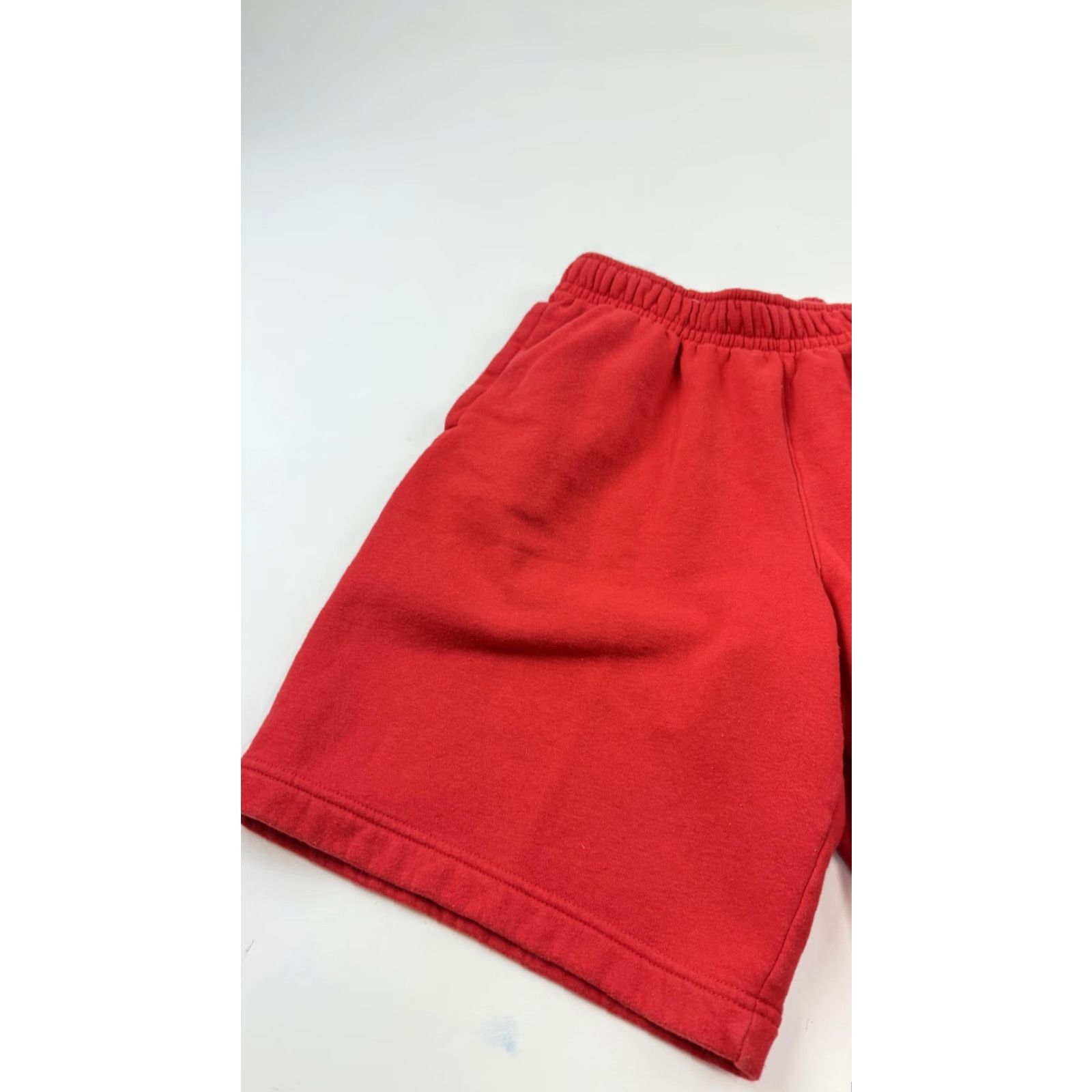Nike Nike Fleece Cargo Shorts Mens Small Red CZ9956-657 Shorts Sweat Elastic Waist Pockets 7 Inseam Cotton Polyester Size US 29 - 3 Thumbnail